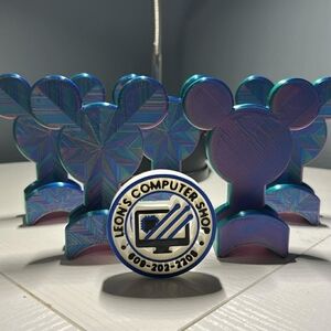 Holographic Mouse-Shaped Stands